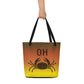 Sommer Strandtasche Oh Crab