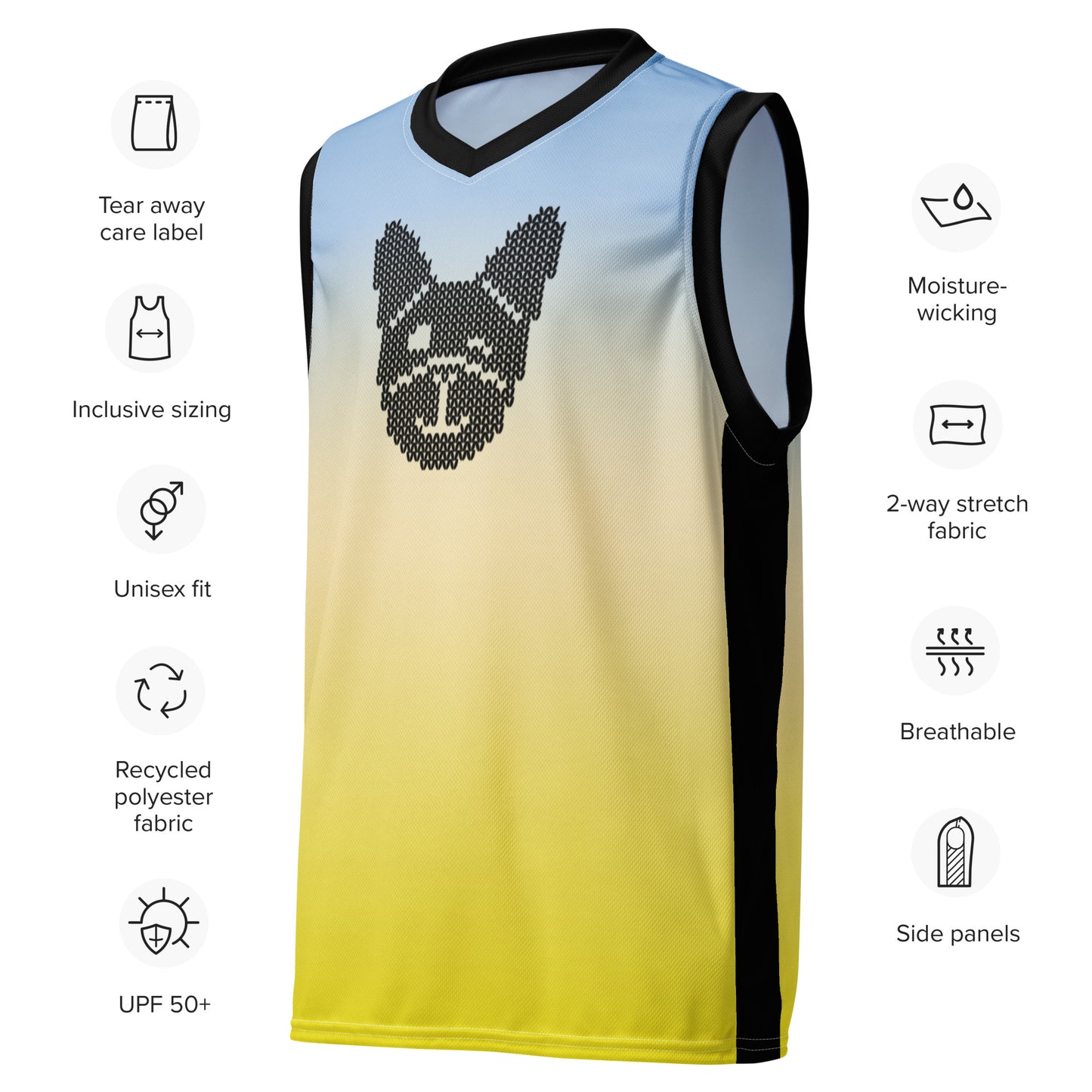 Sommer Trikot Frenchie Sunset