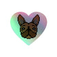 Sommer Hologramm Sticker Frenchie (red fawn)