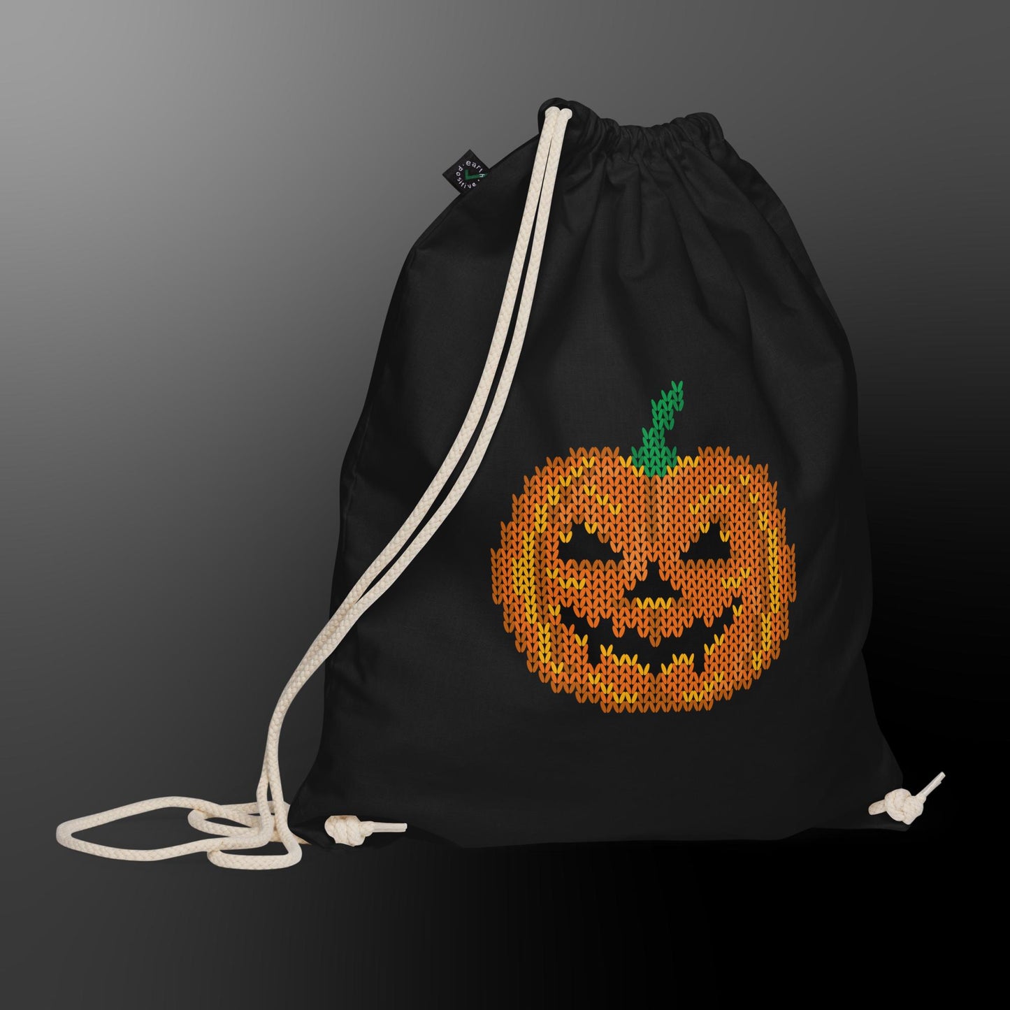 Halloween sports bag with pumpkin