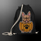 Halloween sports bag with frenchie (fur color red fawn)