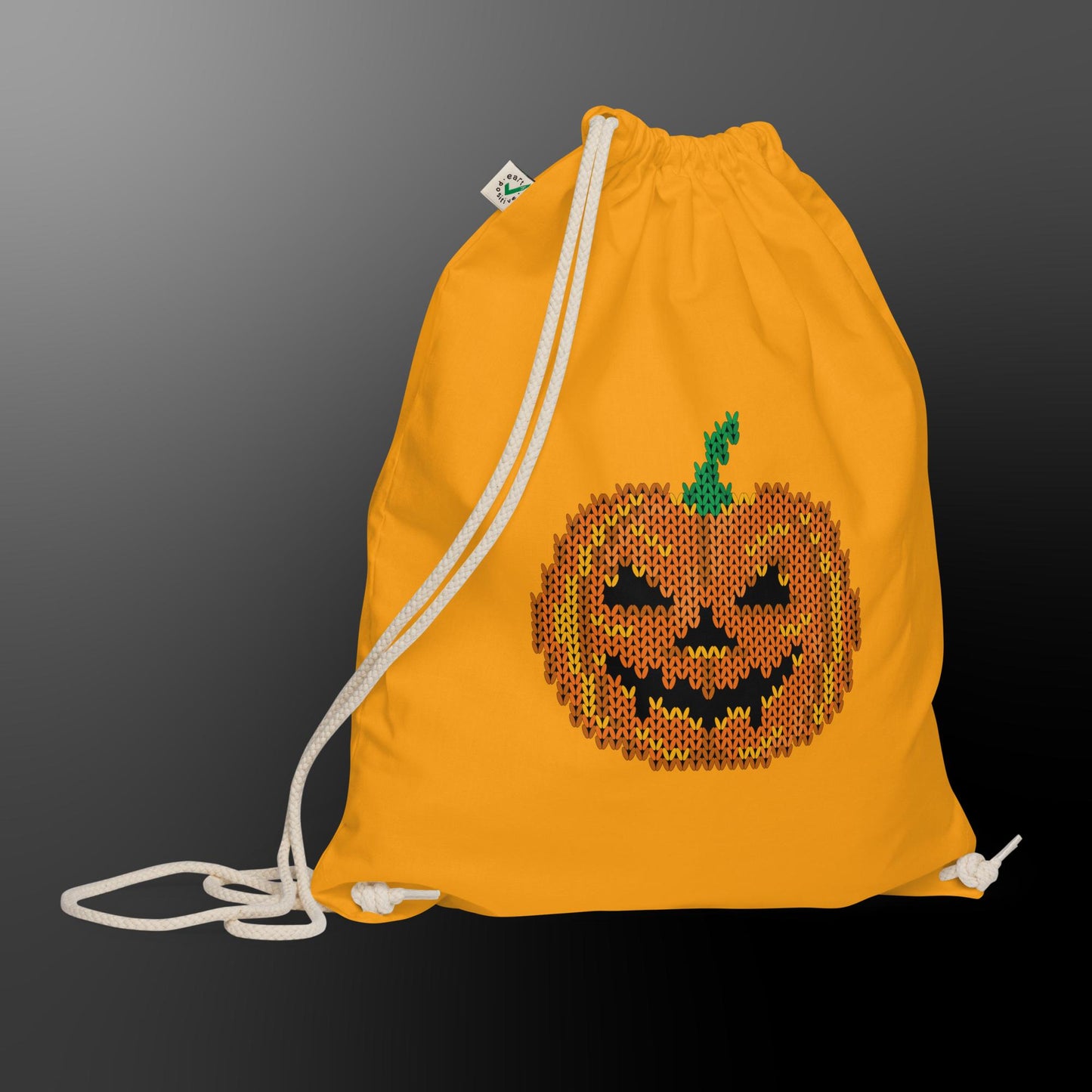 Halloween sports bag with pumpkin
