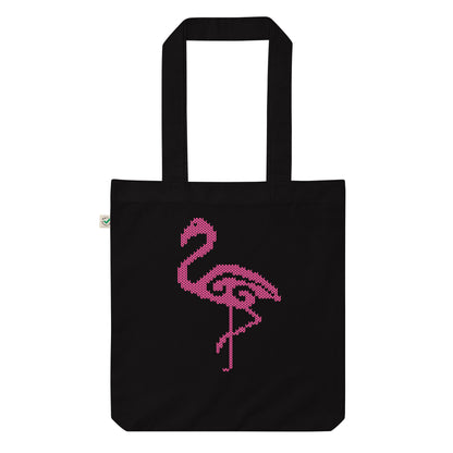 Sommer Stoffbeutel mit Flamingo