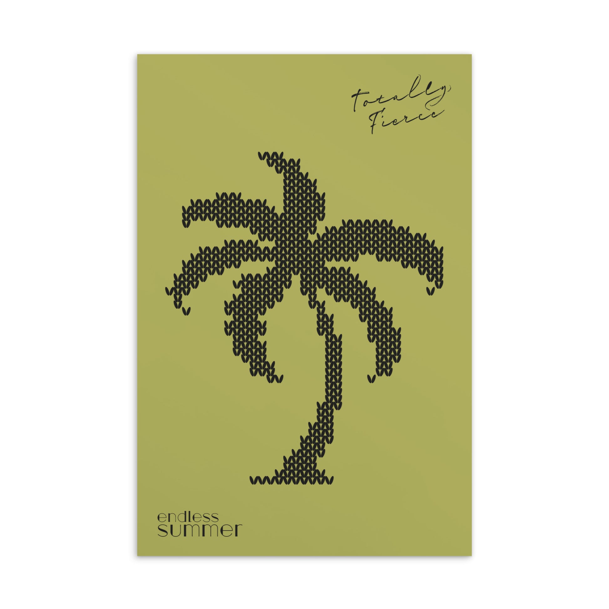 Sommer Postkarte mit Palme - Karte 2