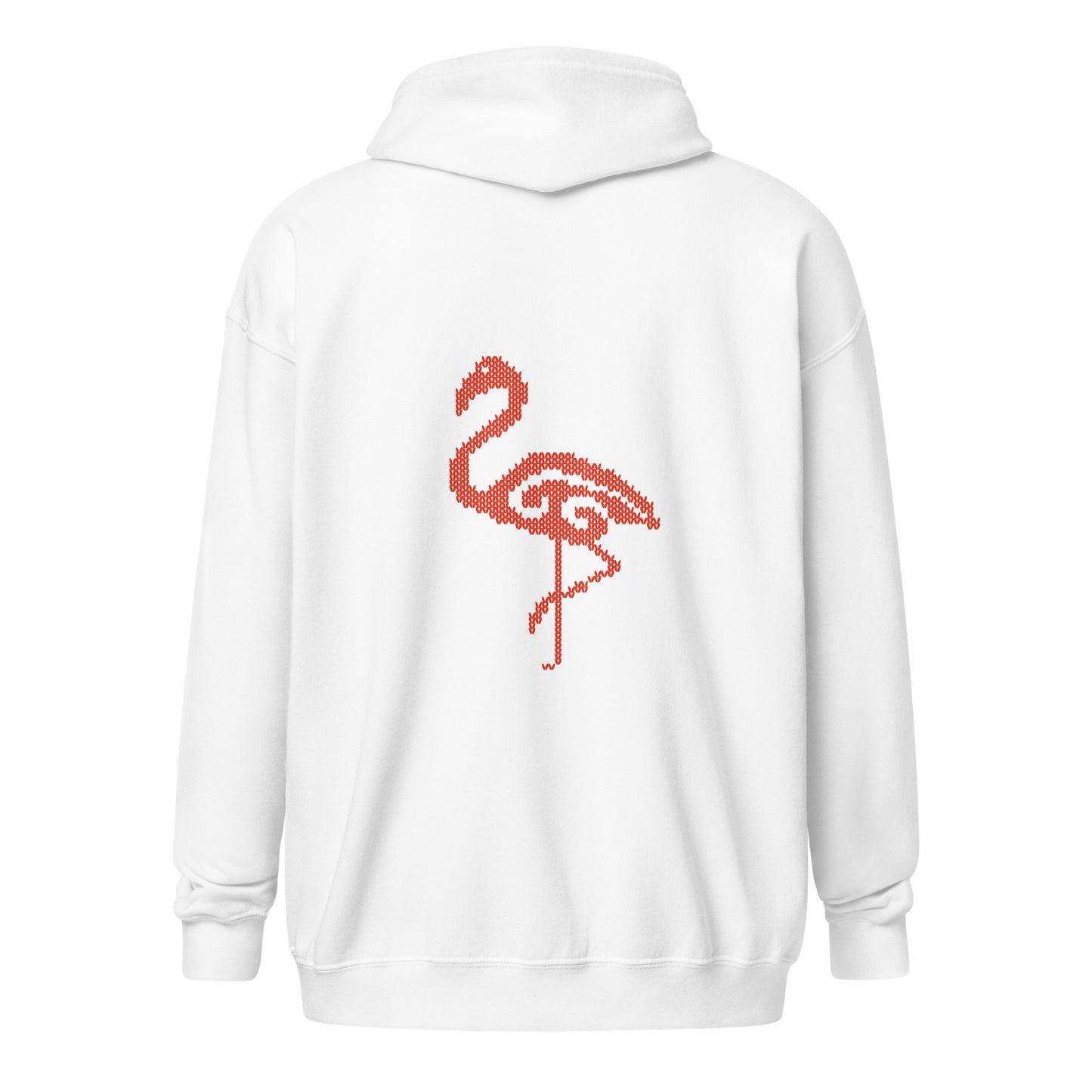 Flamingo Zip Hoodie