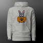 Halloween hoodie with frenchie (fur color blue pied)
