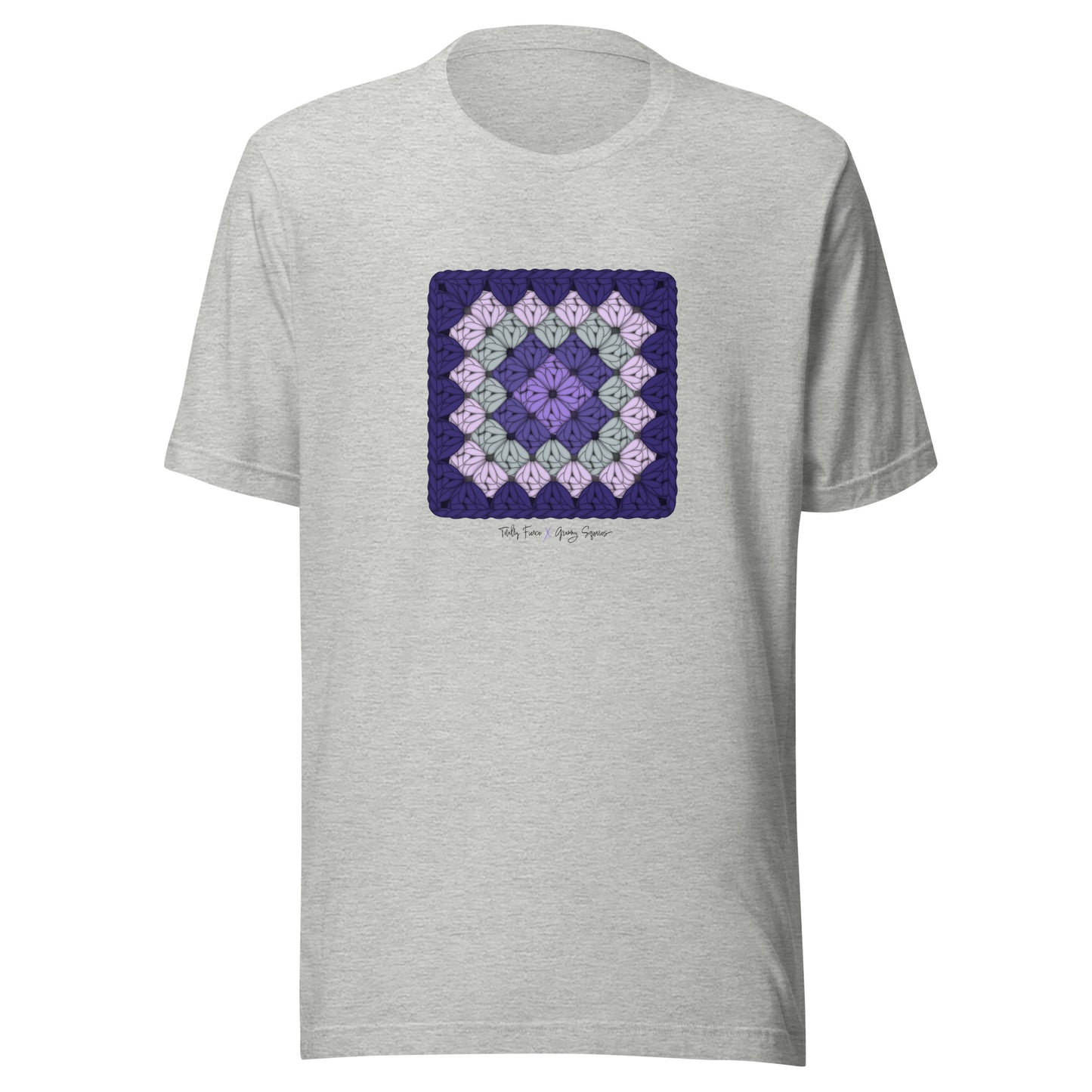 Granny Square Lavender T-Shirt