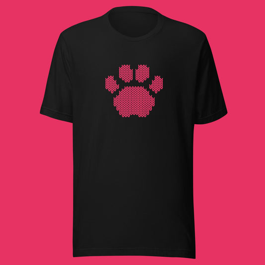 PINK Hundepfote Shirt