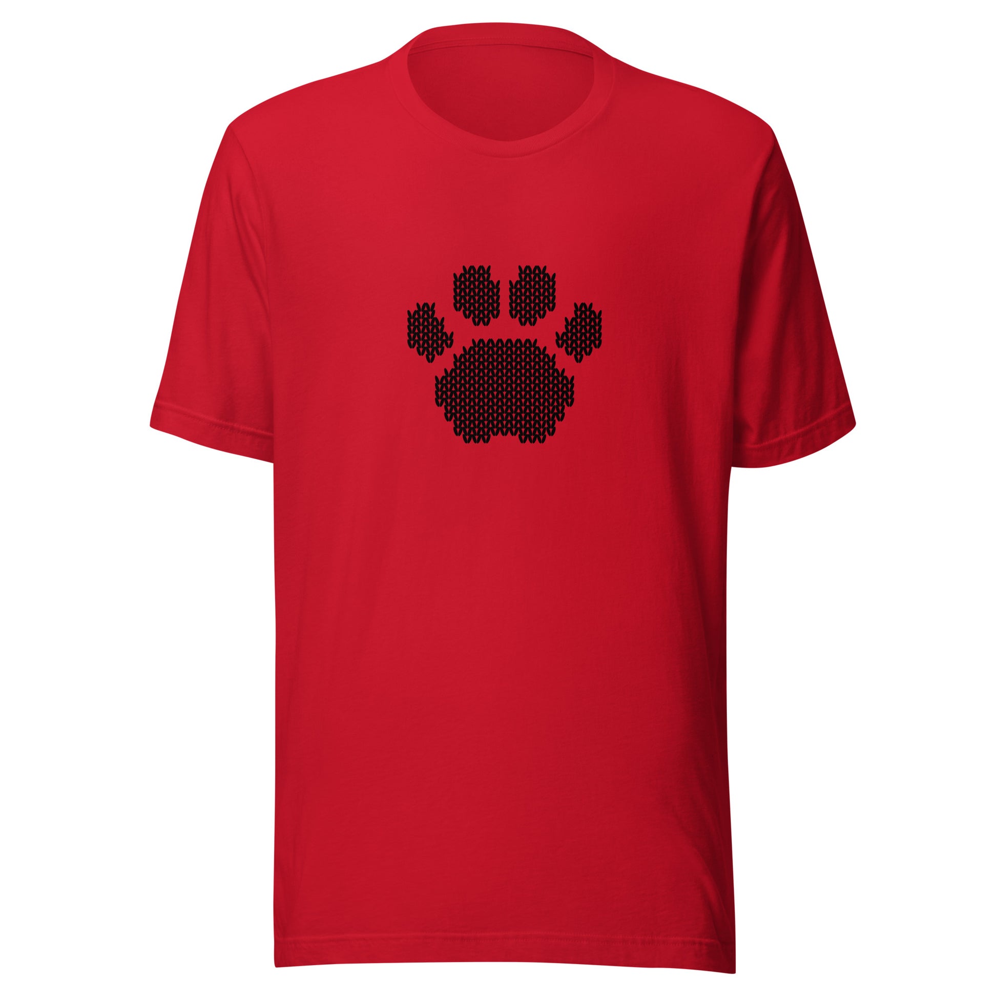 Sommer T-Shirt mit Hundepfote