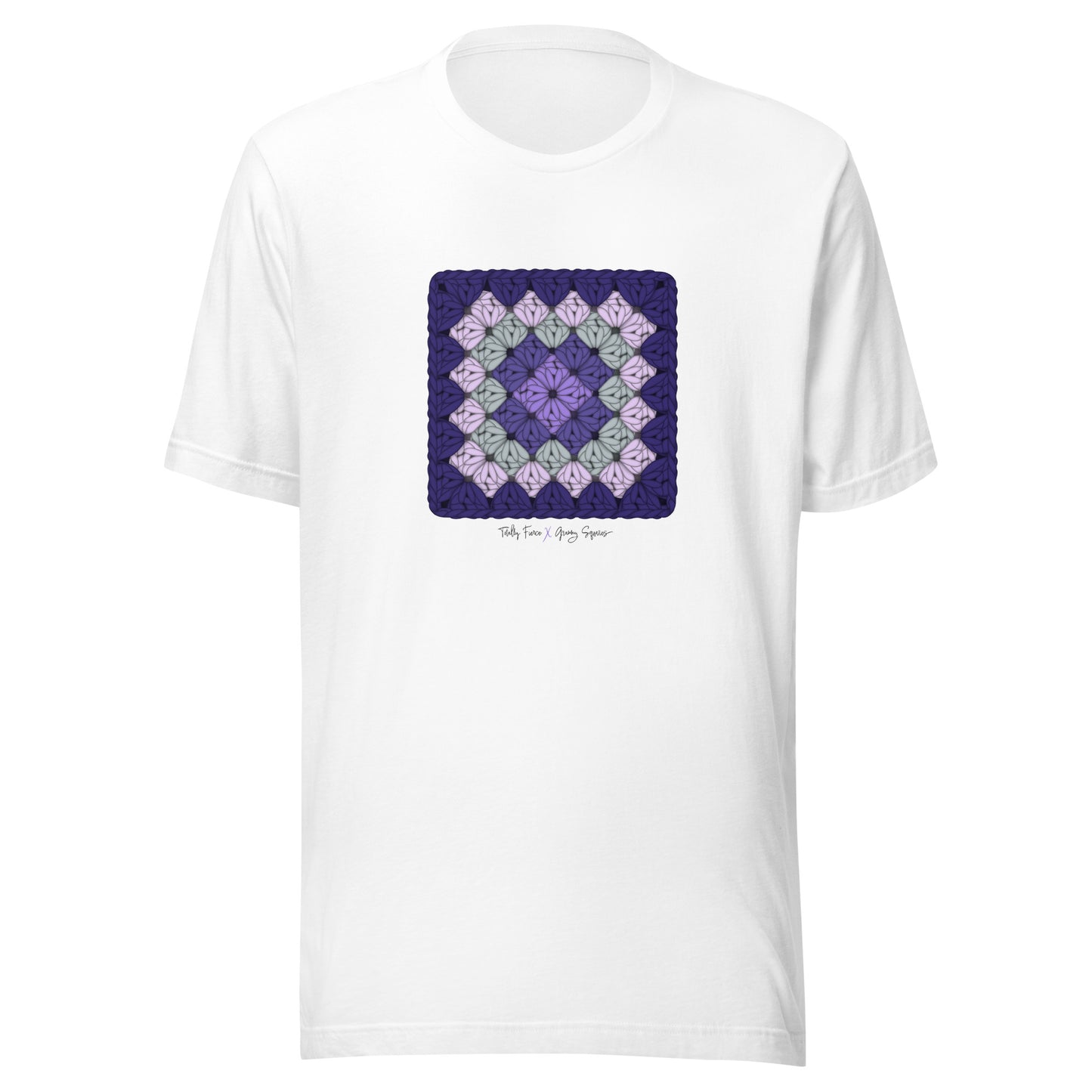 Granny Square Lavender T-Shirt