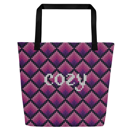 COZY Large Tote Bag Cotton Candy