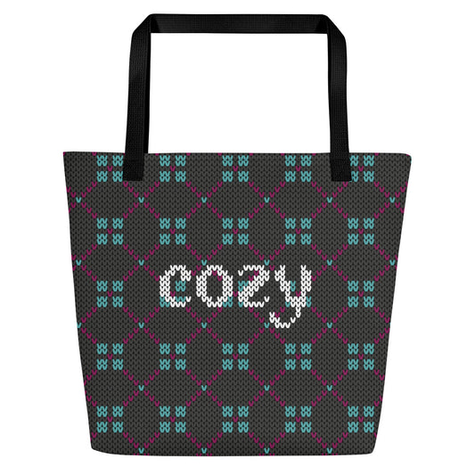COZY Large Tote Bag Ice Cubes