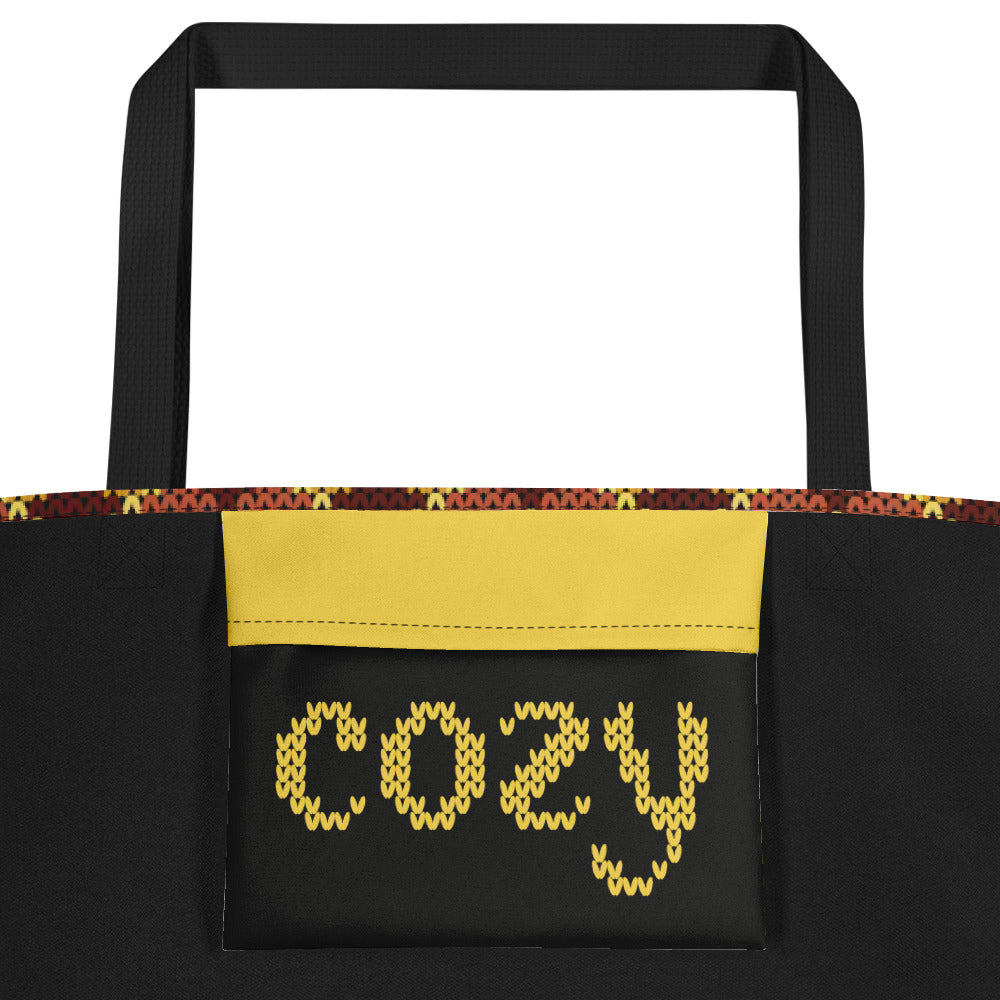 COZY Large Tote Bag Ember