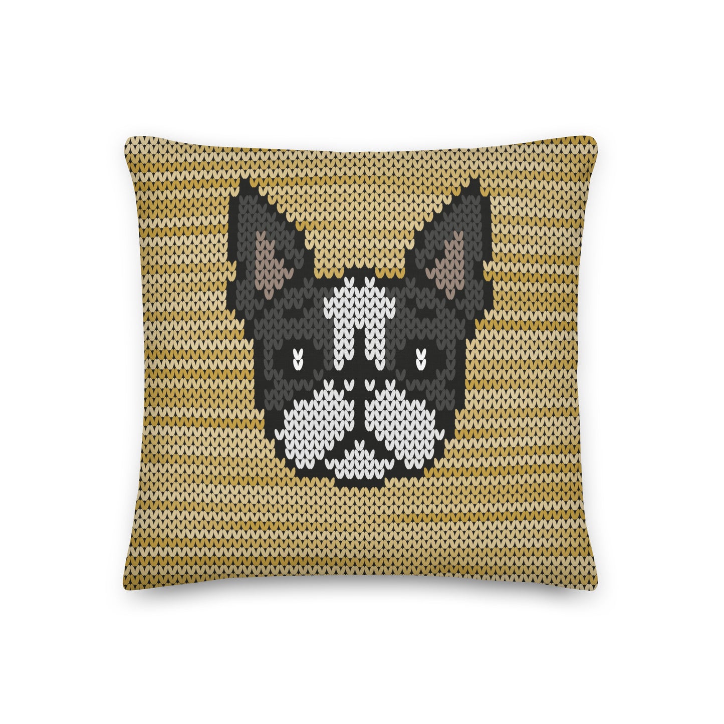 COZY Premium Pillow Boston Terrier