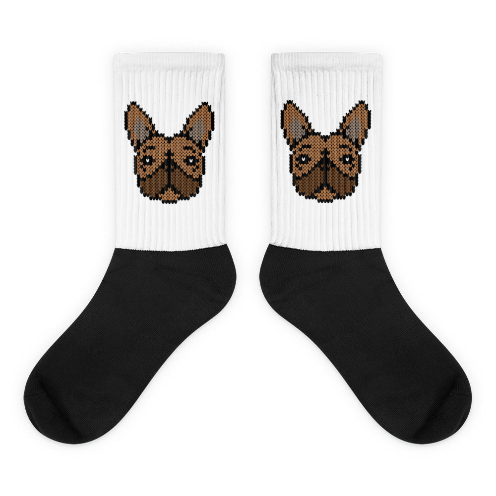 COZY Socks Frenchie Red Fawn
