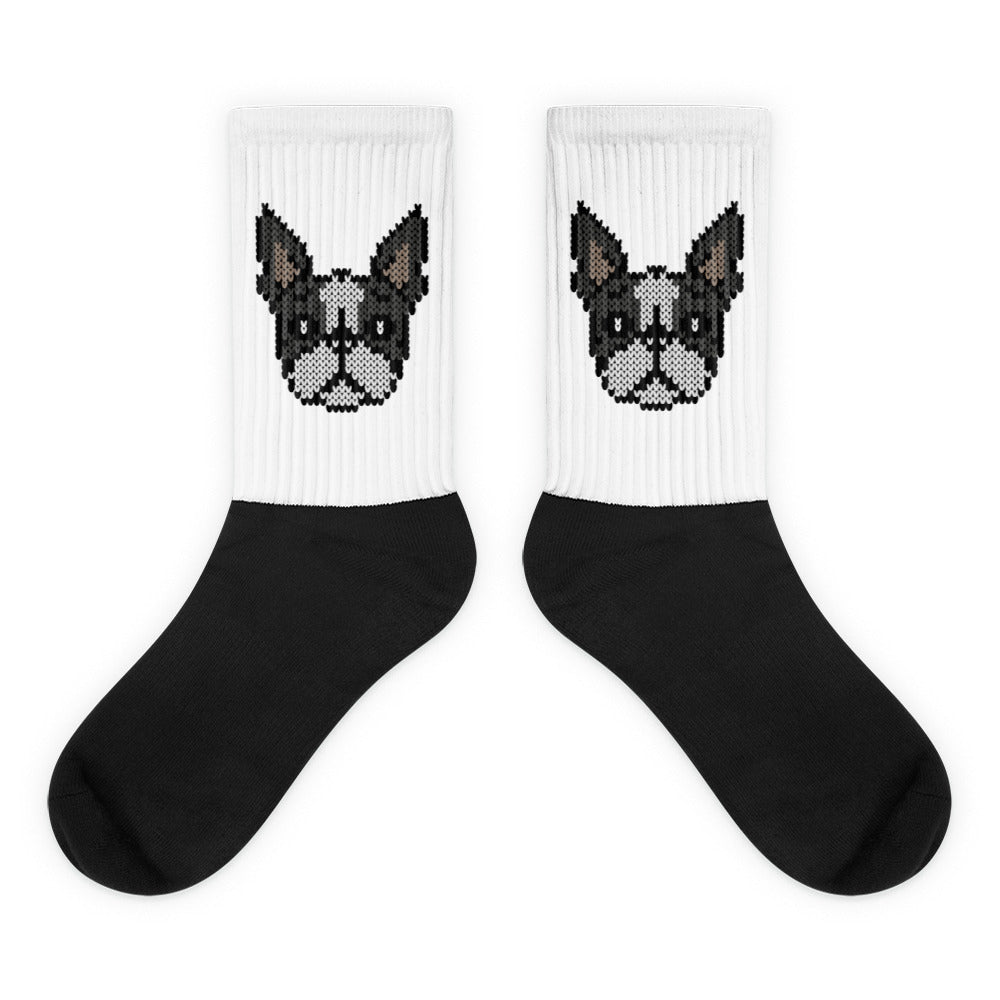 COZY Socks Boston Terrier