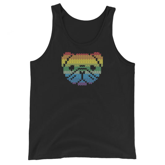 PRIDE Mops Tank Top in schwarz