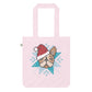 JOLLY Organic Fashion Tote Bag Frenchie Fawn Pied