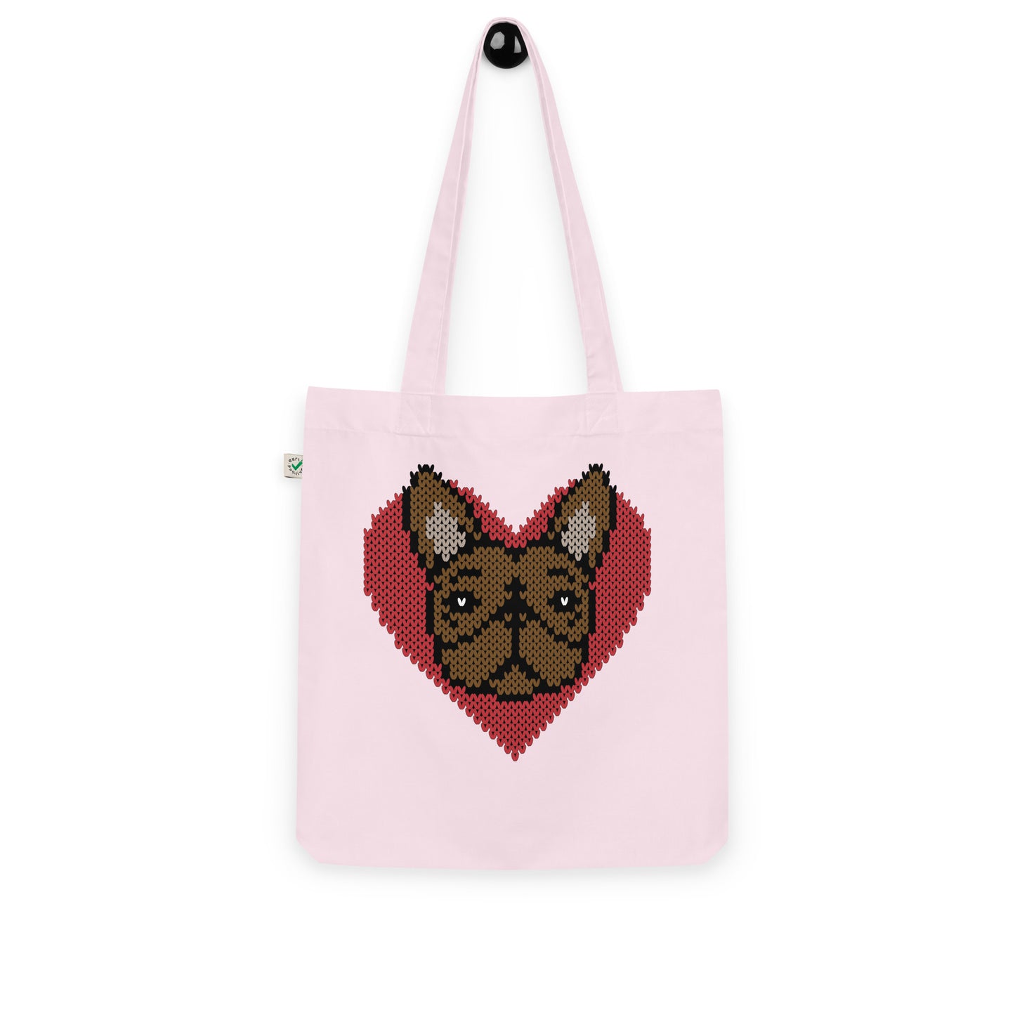 SWEETIE Organic Tote Bag Frenchie Brown