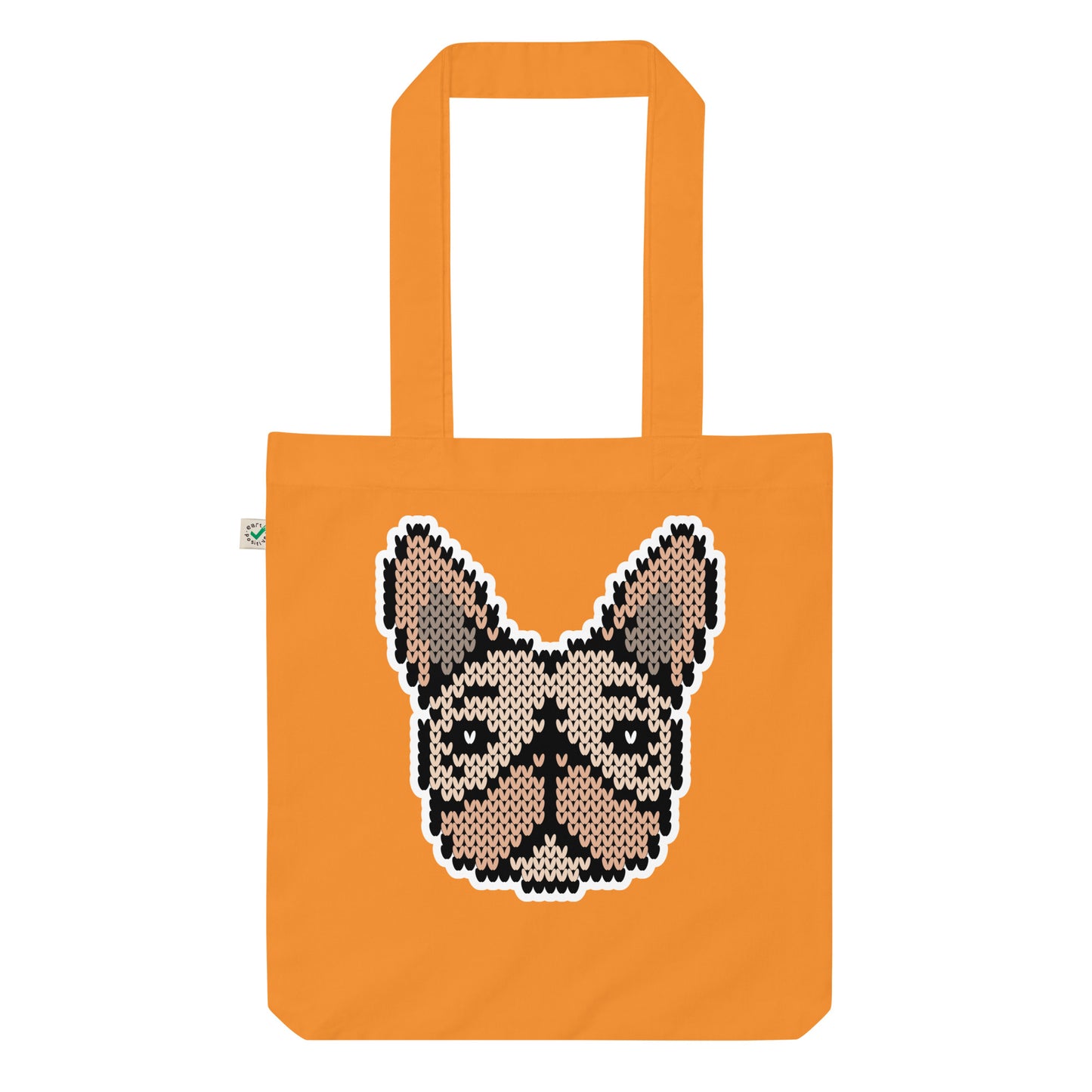 COZY Organic Fashion Tote Bag Frenchie Creme