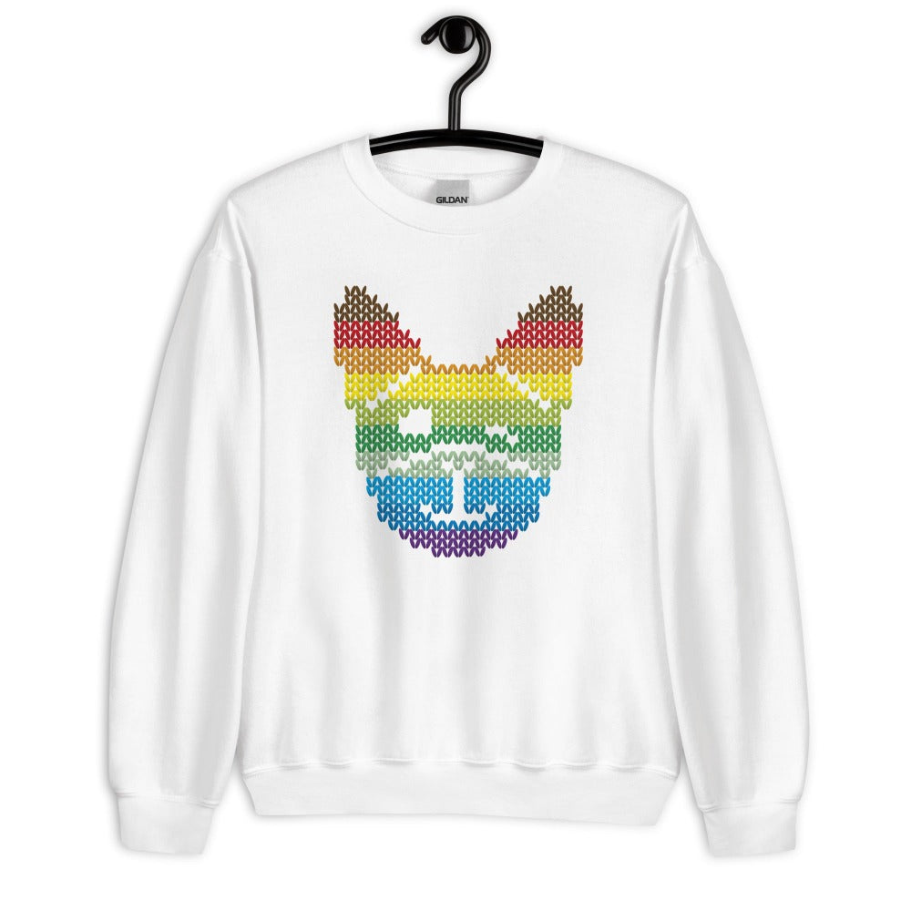 PRIDE Frenchie Pullover in weiß