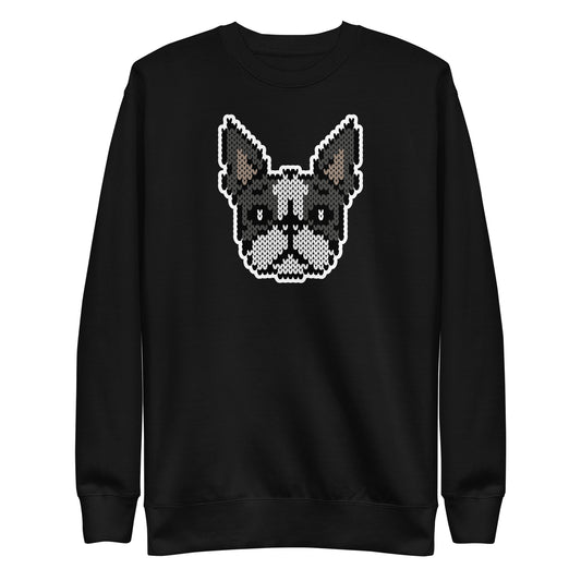 COZY Unisex Premium Sweatshirt Boston Terrier