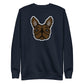 COZY Unisex Premium Sweatshirt Frenchie Brown