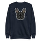 COZY Unisex Premium Sweatshirt Frenchie Black
