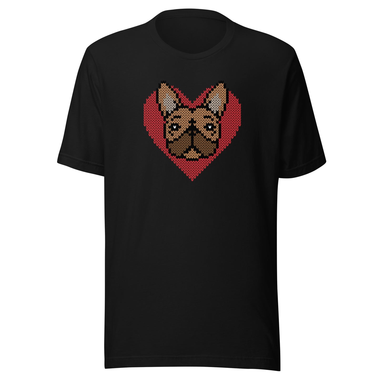 SWEETIE Unisex-T-Shirt Frenchie Red Fawn