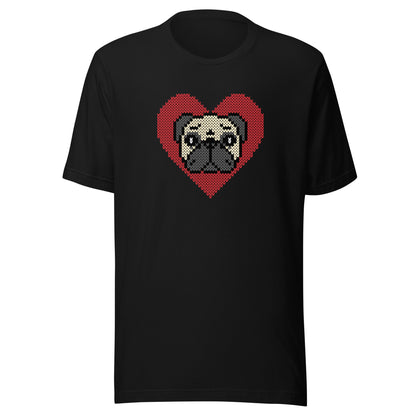 SWEETIE Unisex-T-Shirt Pug Beige