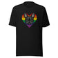 PRIDE Frenchie Shirt 2023 (Fellfarbe schwarz) in schwarz