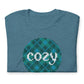 COZY Unisex Heather T-Shirt Dusty Blue