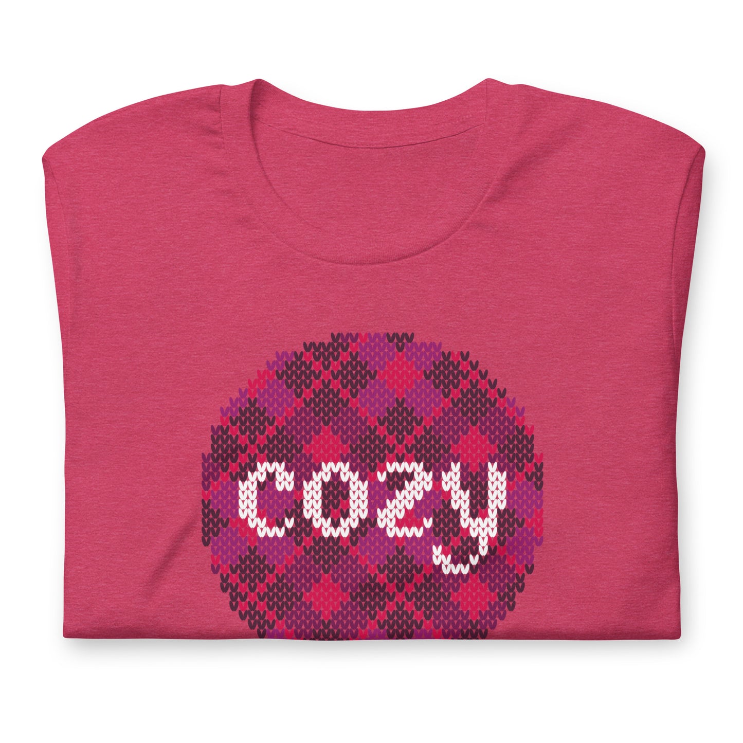 COZY Unisex Heather T-Shirt Berries