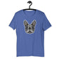 COZY Unisex T-Shirt Frenchie Blue Pied