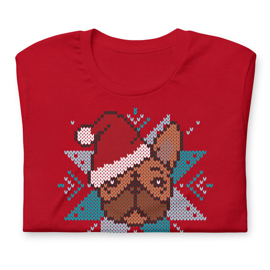 JOLLY Unisex Heather T-Shirt Frenchie Red Fawn