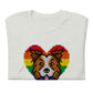 PRIDE Border Collie Shirt 2023 in silber