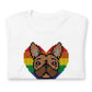 PRIDE Frenchie Shirt (Fellfarbe red fawn) in weiß